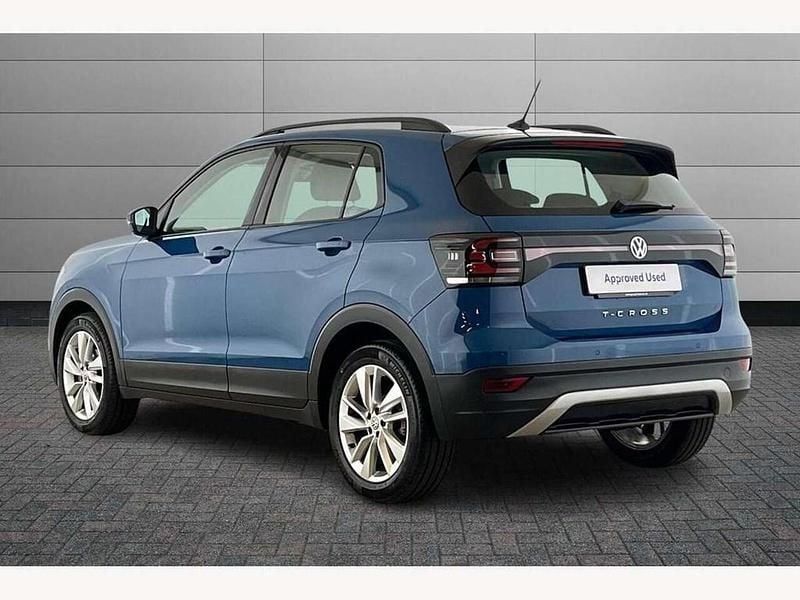 Used VW T-Cross SE 115 HP (84 kW) 2020 Blue SUV