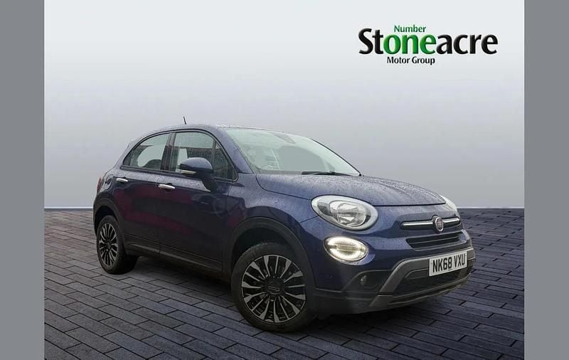 Blue Used 2018 Fiat 500X Cross SUV | £8,695 (Fair price) - Image 1/4