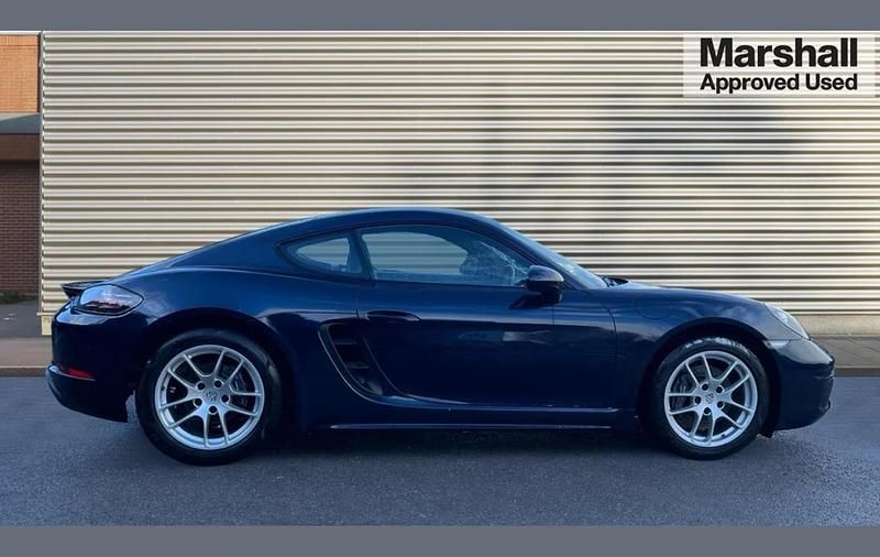 Used Porsche Cayman 296 HP (217 kW) 2019 Blue Coupe