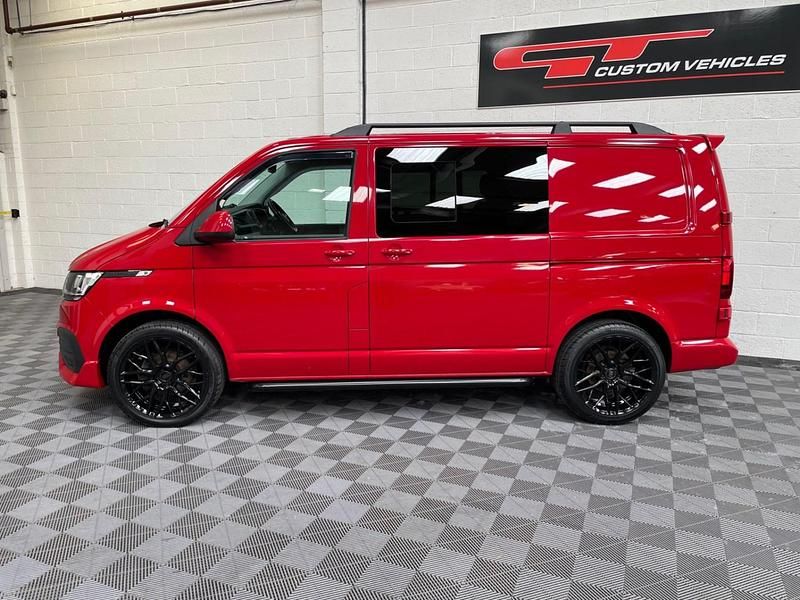 Used VW T6.1 150 HP (110 kW) 2021 Red Van