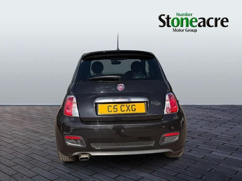 Used Fiat 500 S 69 HP (50 kW) 2015 Black Hatchback