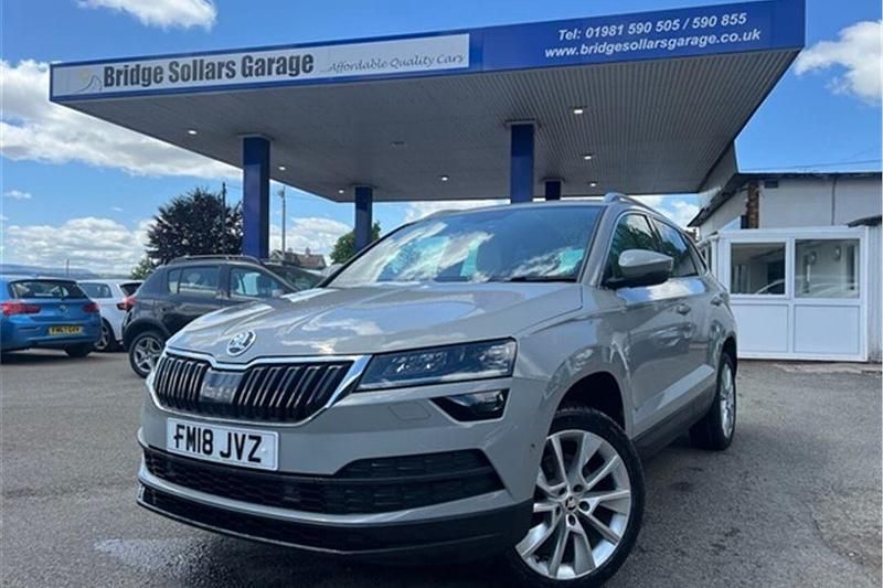 Grey Used 2018 Skoda Karoq SE L SUV | £13,995 (Fair price) - Image 1/4