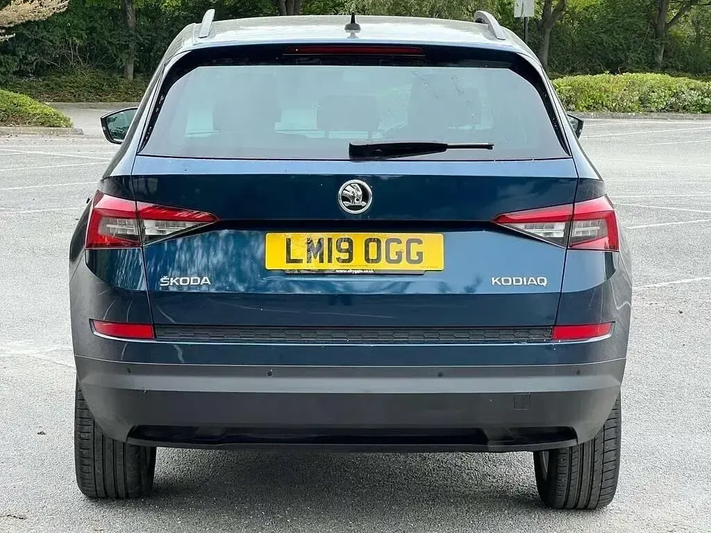 Used Skoda Kodiaq SE L 150 HP (110 kW) 2019 Blue SUV