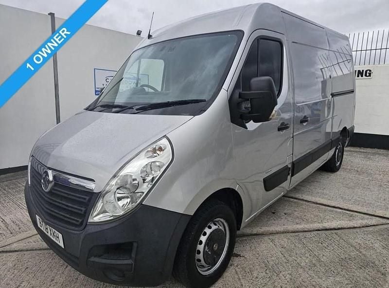 Used Vauxhall Movano S 110 HP (80 kW) 2018 Silver MPV