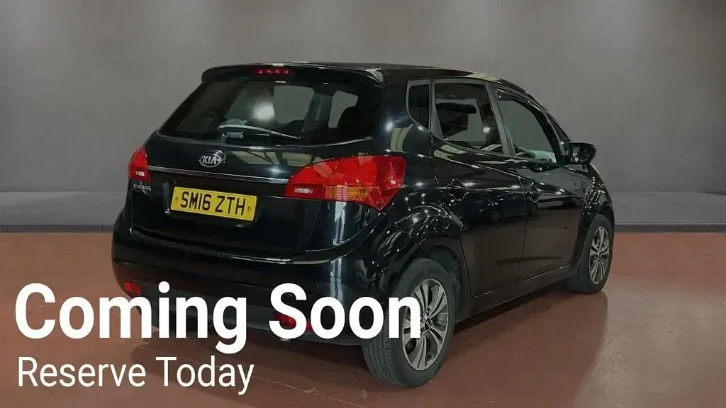 Used Kia Venga 123 HP (90 kW) 2016 Black Hatchback