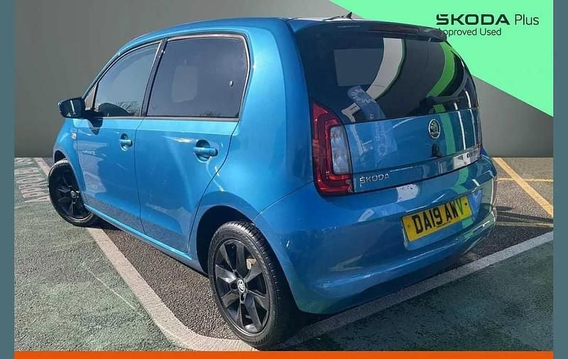 Used Skoda Citigo Colour Edition 58 HP (42 kW) 2019 Blue Hatchback