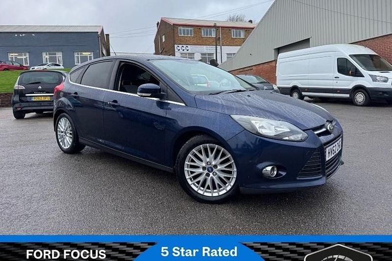 Blue Used 2012 Ford Focus Zetec Hatchback | £2,495 (Fair price) - Image 1/1