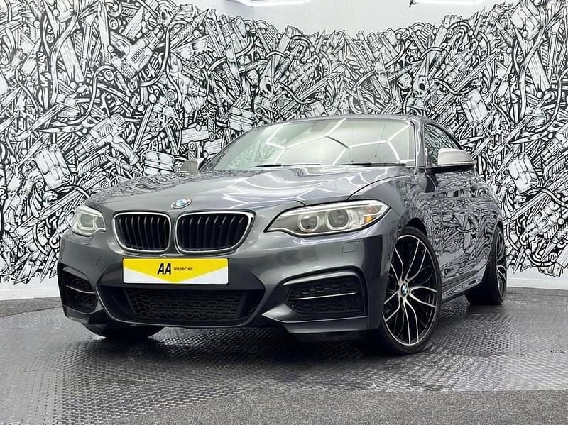 Used BMW M235 Comfort Edition 326 HP (239 kW) 2015 Grey Coupe
