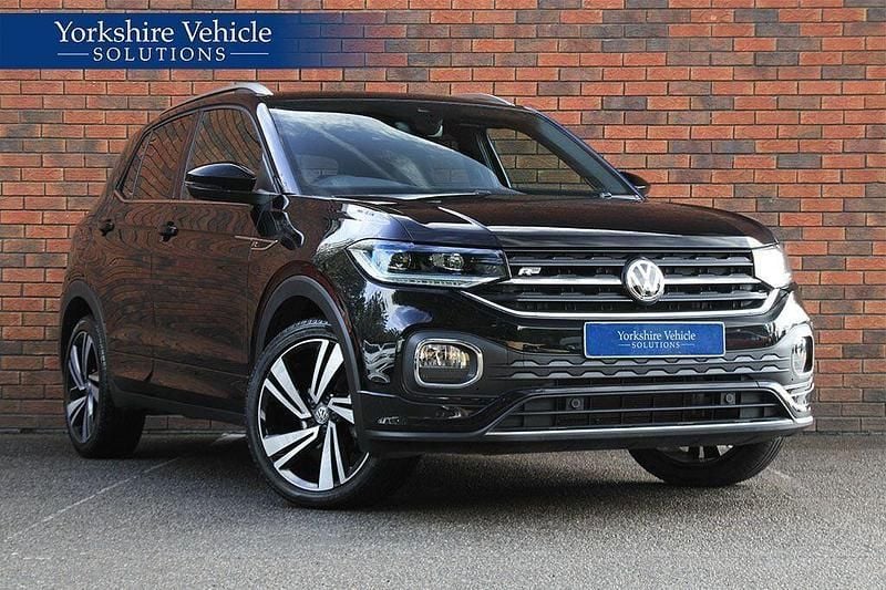Used VW T-Cross R-line 115 HP (84 kW) 2020 Black SUV
