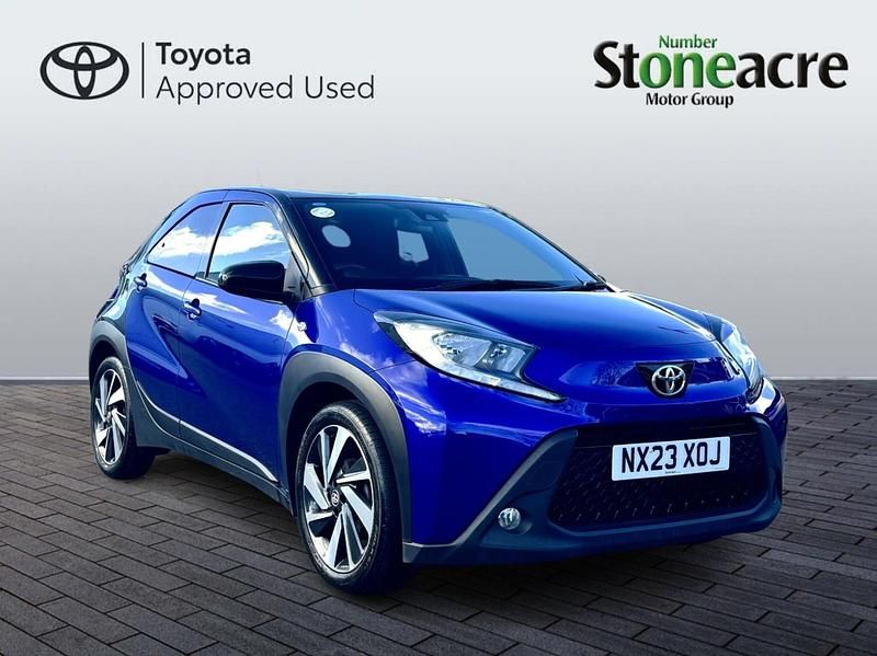 Blue Used 2023 Toyota Aygo X SUV | £12,995 - Image 1/4