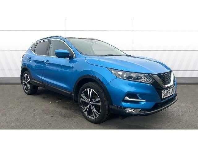 Blue Used 2018 Nissan Qashqai N-Connecta SUV | £10,403 (Fair price) - Image 1/4