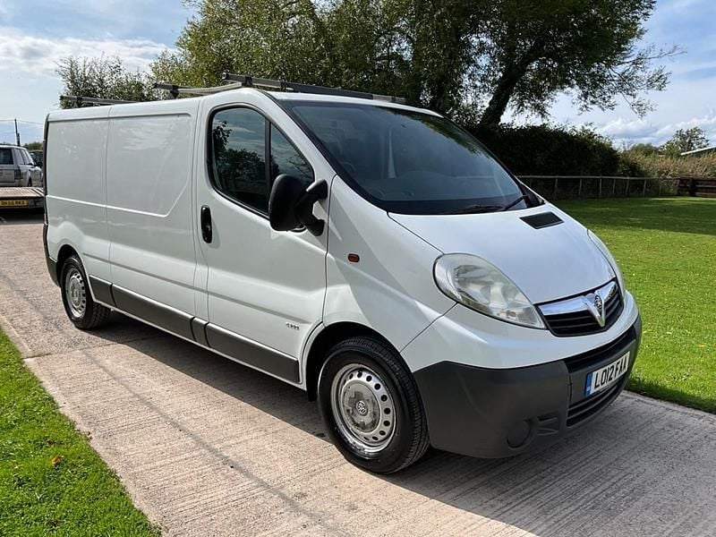 White Used 2012 Vauxhall Vivaro Van | £2,950 (Super price) - Image 1/4