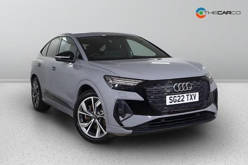 Grey Used 2022 Audi Q4 Sportback e-tron Comfort SUV | £29,475 - Image 1/3