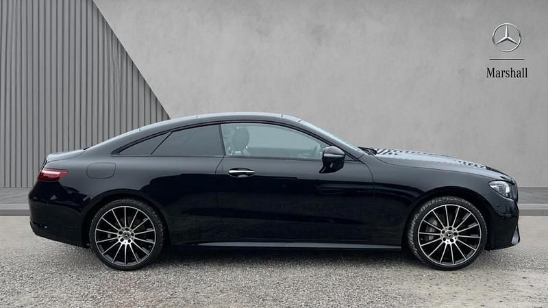 Used Mercedes E400 AMG line 330 HP (242 kW) 2023 Black Coupe