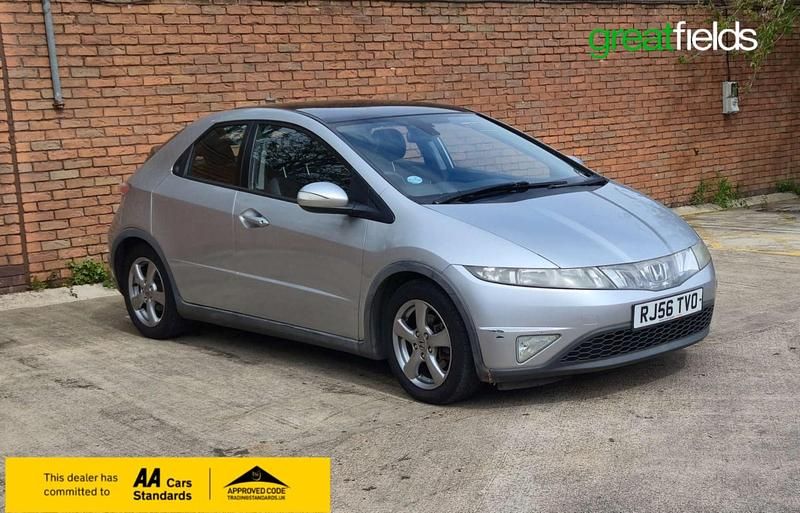 Used Honda Civic ES 2006 Silver Hatchback