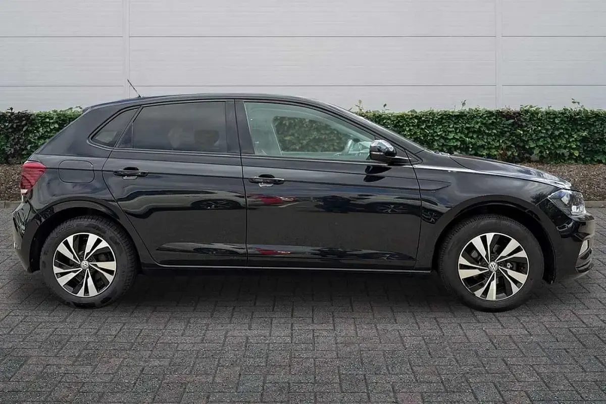 Used VW Polo Match 95 HP (69 kW) 2020 Black Hatchback