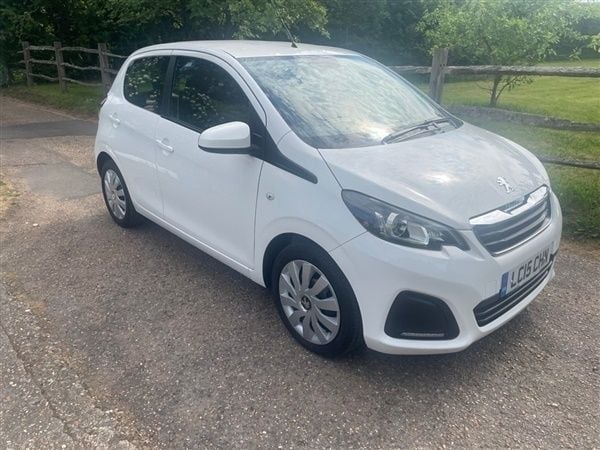 White Used 2015 Peugeot 108 Active Hatchback | £4,990 (Good price) - Image 1/1