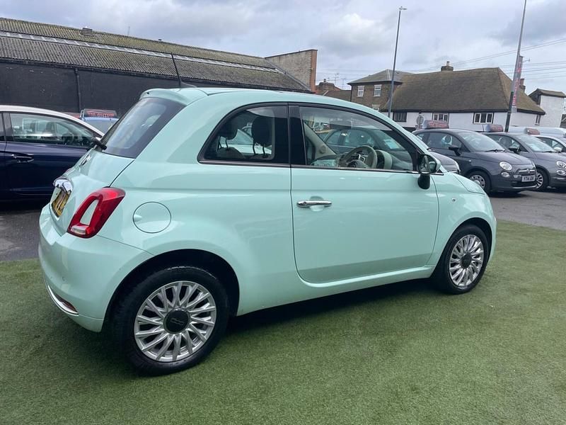 Used Fiat 500 Lounge 69 HP (50 kW) 2017 Green Hatchback
