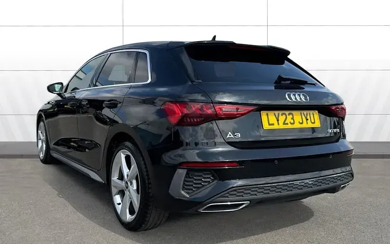Used Audi A3 Sportback S-Line 110 HP (80 kW) 2023 Black Hatchback