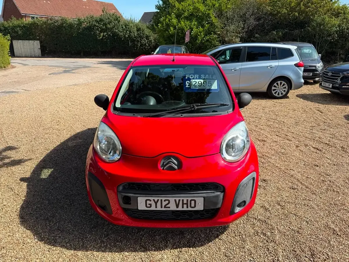 Used Citroën C1 2012 Red Hatchback