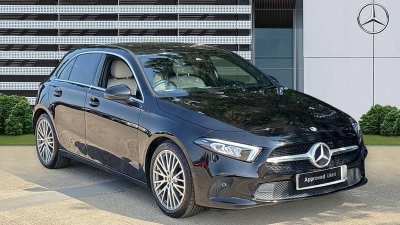 Black Used 2021 Mercedes A180 Executive Hatchback | £21,239 (Fair price) - Image 1/3