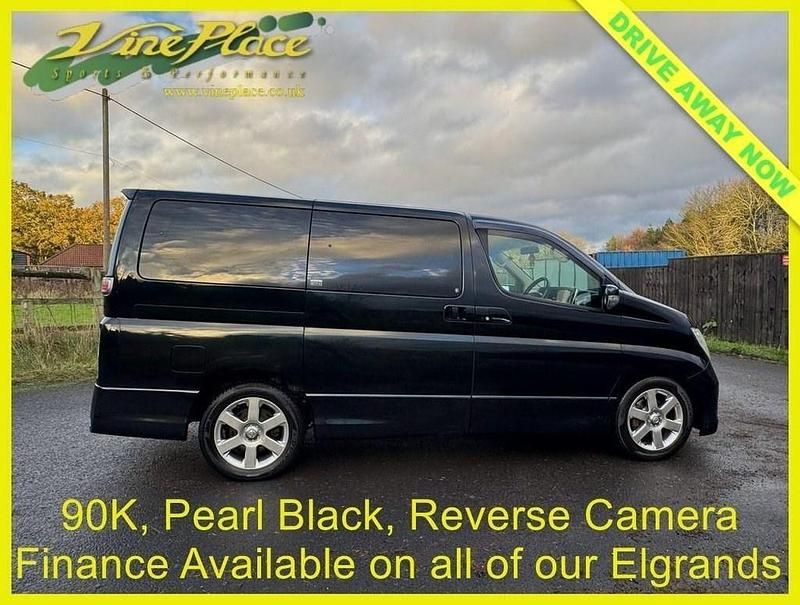 Used Nissan Elgrand 2006 Black MPV
