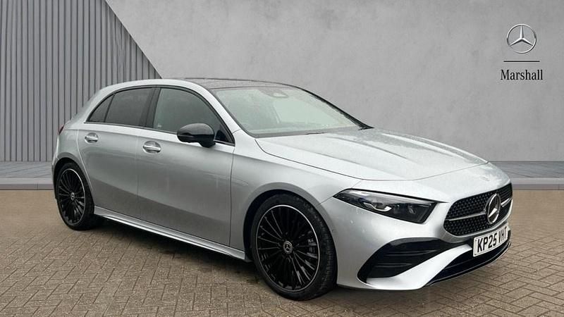 Hightech silver Used 2025 Mercedes A200 AMG Line Premium Plus Hatchback | £30,480 - Image 1/4