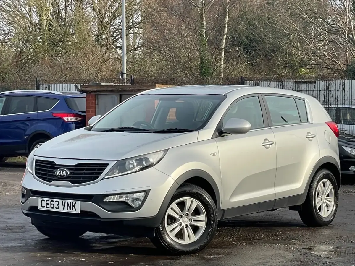 Używany Kia Sportage 133 KM (97 kW) 2014 Srebrny SUV