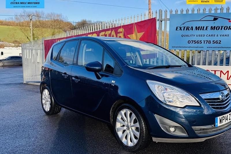 Blue Used 2014 Vauxhall Meriva MPV | £4,495 (Good price) - Image 1/1