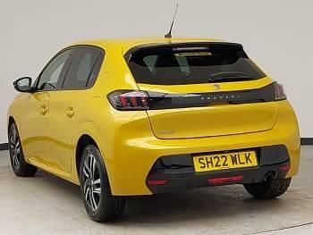Used Peugeot 208 Allure Premium 100 HP (73 kW) 2022 Yellow Hatchback