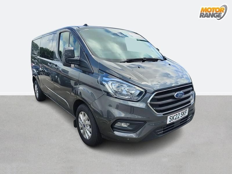 Grey Used 2022 Ford Transit Custom Limited Van | £25,895 (Fair price) - Image 1/4