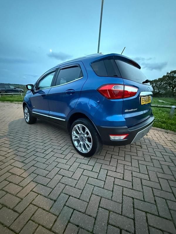 Used Ford Ecosport Titanium 125 HP (91 kW) 2019 Blue SUV