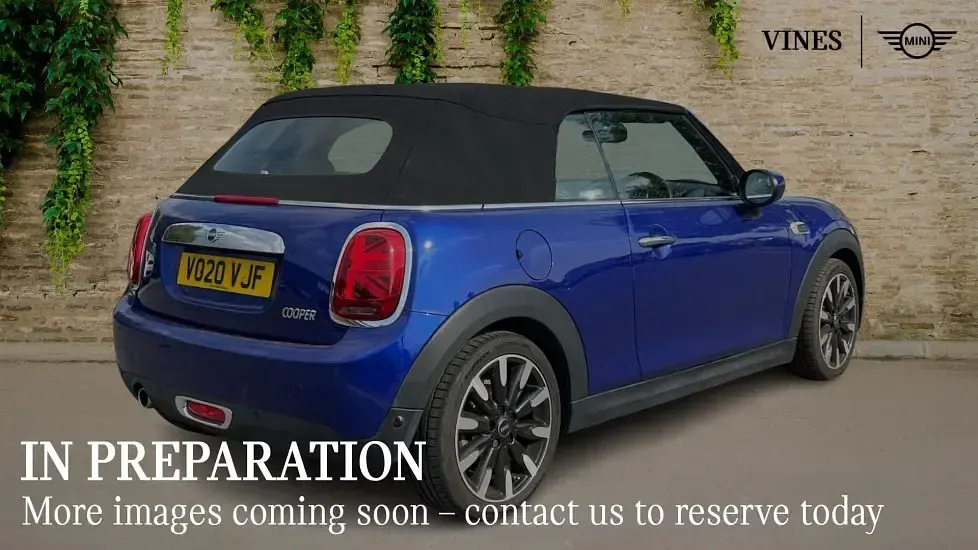 Used Mini Cooper Cabriolet Exclusive 134 HP (98 kW) 2020 Blue Cabriolet