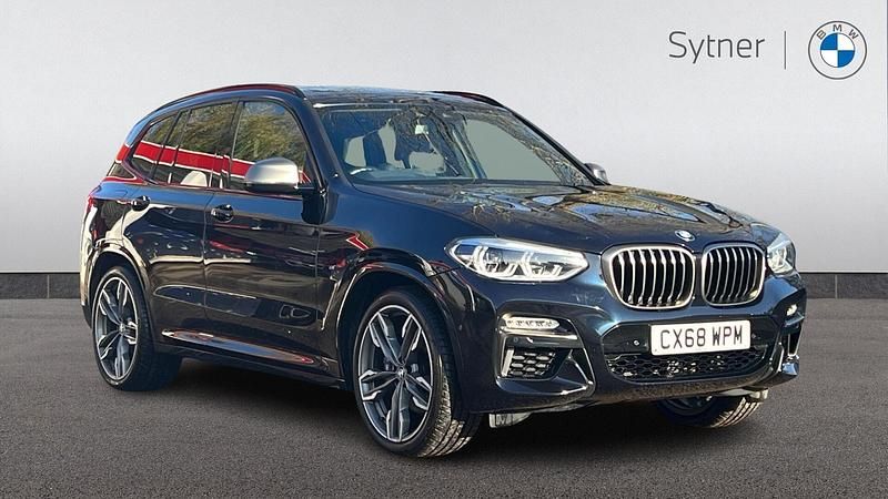 Black Used 2018 BMW X3 M Sport SUV | £35,500 (Fair price) - Image 1/4