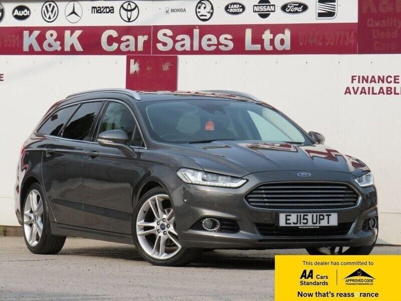 Grey Used 2015 Ford Mondeo Titanium Estate | £8,995 (Fair price) - Image 1/4