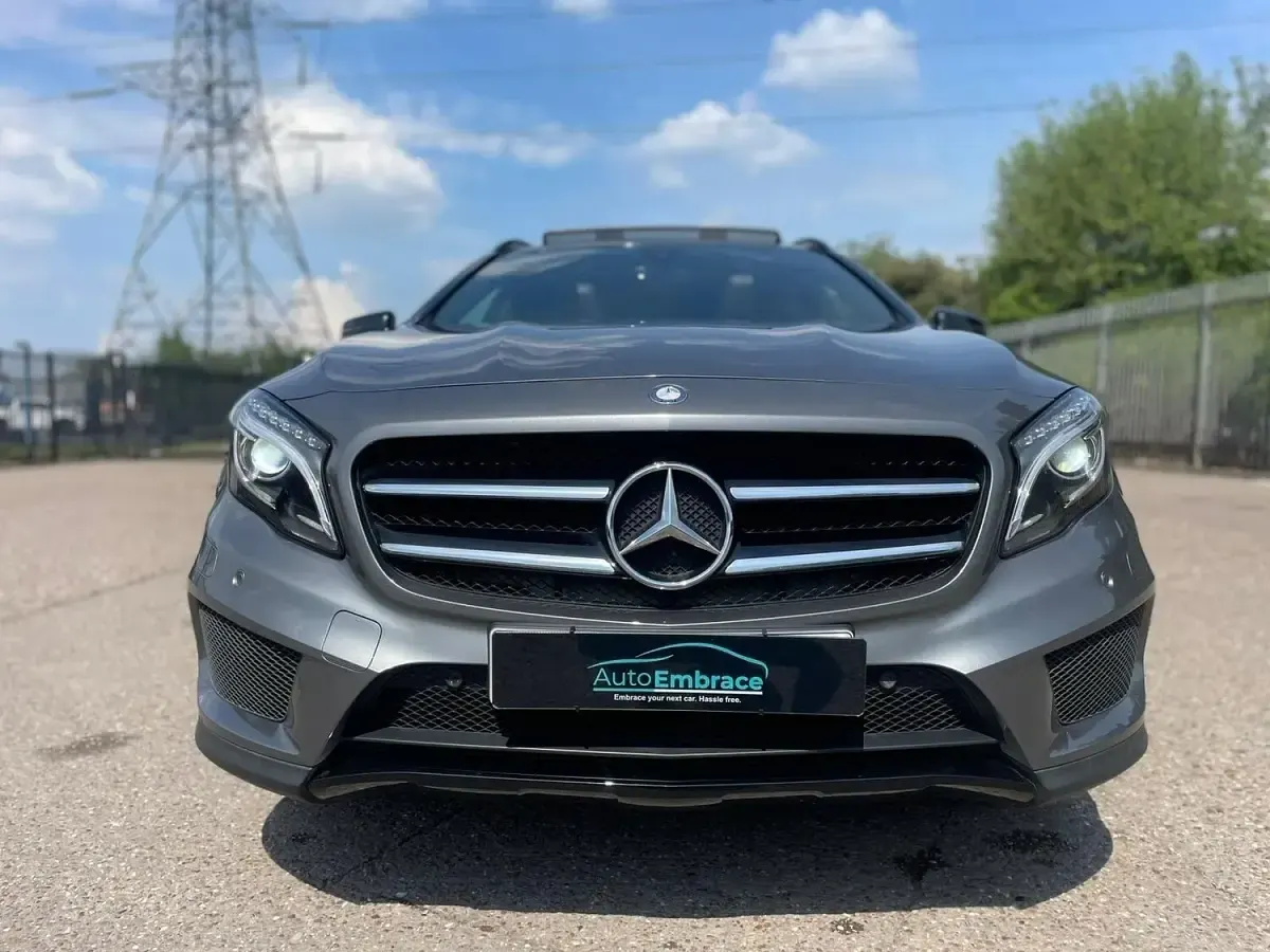 Used Mercedes GLA220 AMG line 177 HP (130 kW) 2016 Grey SUV