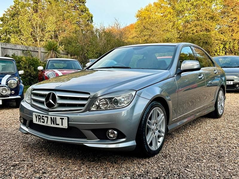Silver Used 2007 Mercedes C200 Sedan | £6,990 - Image 1/4