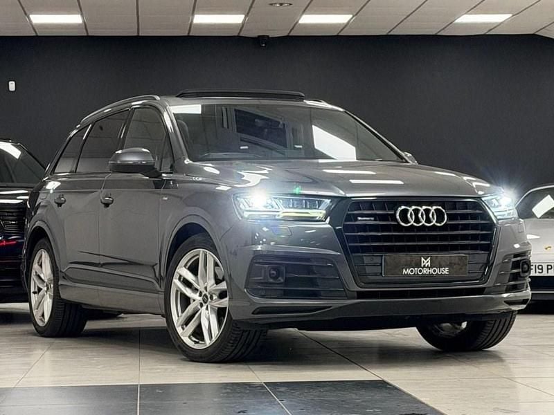 Used Audi Q7 S-Line 272 HP (200 kW) 2016 Grey SUV