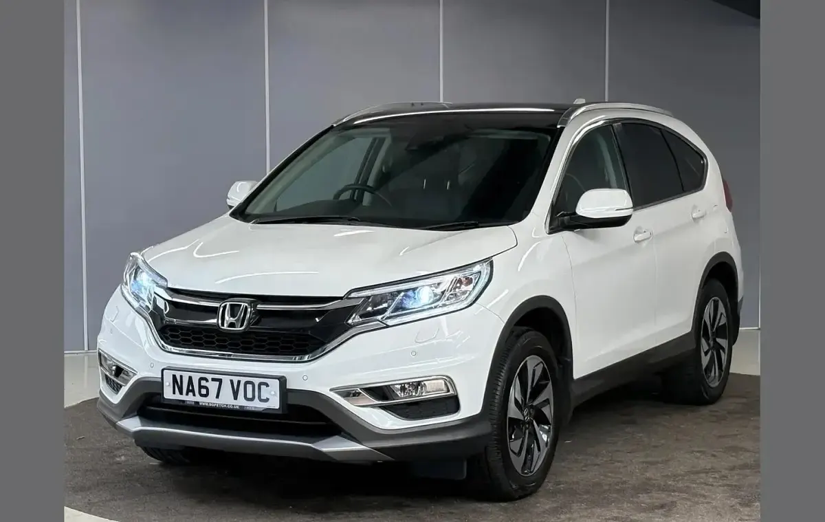 Used Honda CR-V EX 153 HP (112 kW) 2017 White SUV