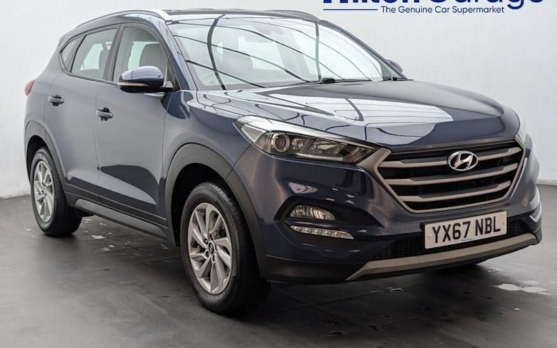 Blue Used 2017 Hyundai Tucson SE SUV | £9,950 (Fair price) - Image 1/4