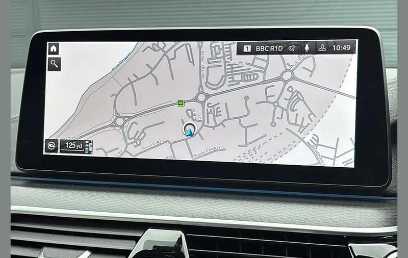 Used BMW 545e M Sport 389 HP (286 kW) 2022 Blue Sedan