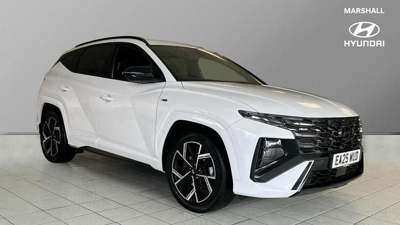 White Used 2025 Hyundai Tucson N Line SUV | £24,708 (Fair price) - Image 1/4
