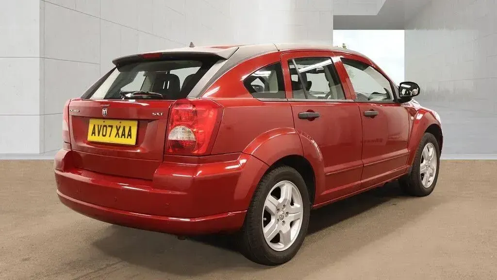 Used Dodge Caliber SXT 2007 Red Hatchback