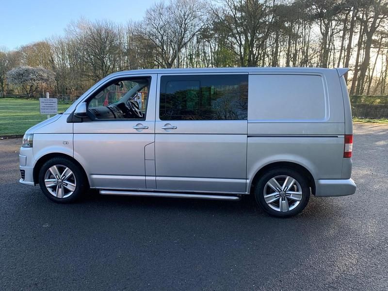 Used VW T5 Highline 180 HP (132 kW) 2010 Silver Van