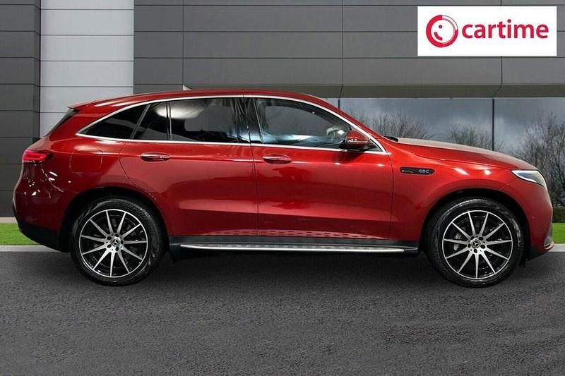 Used Mercedes EQC400 AMG line 300 kW (408 HP) 2023 Red SUV