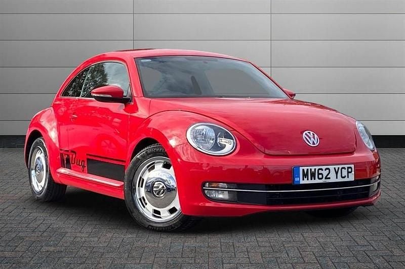 Tornado red Used 2013 VW Beetle Design Hatchback | £8,250 (Fair price) - Image 1/4