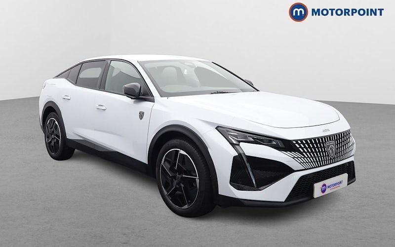 White Used 2024 Peugeot 408 GTi Sedan | £21,099 (Good price) - Image 1/4