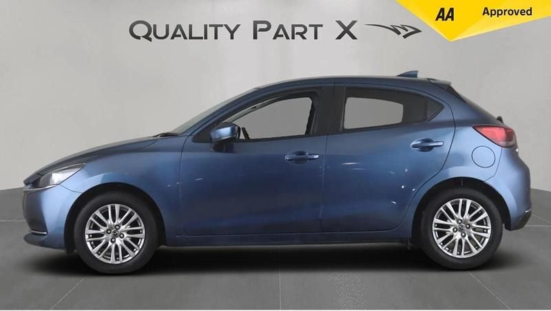 Used Mazda 2 Inclusive 2022 Blue Hatchback