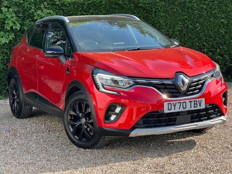 Red Used 2020 Renault Captur Version S SUV | £13,497 (Good price) - Image 1/4