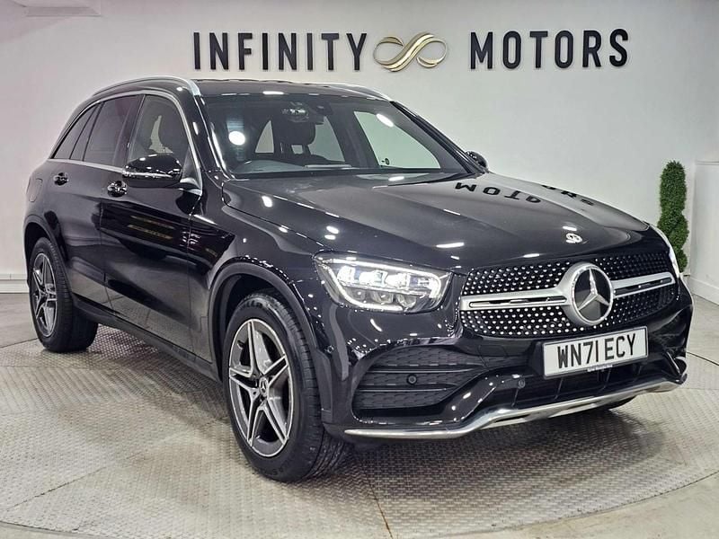 Used Mercedes GLC220 AMG line 194 HP (142 kW) 2022 Black SUV